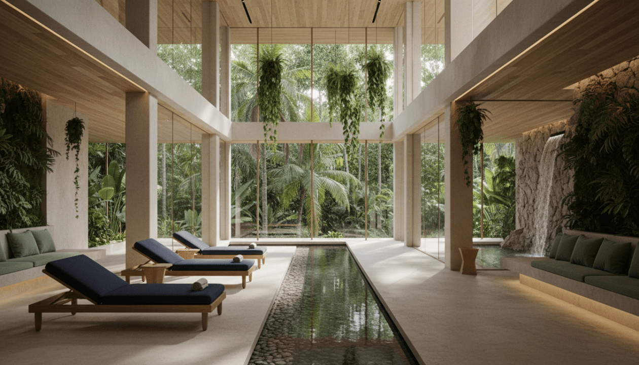 scopri come il design biofilico sta rivoluzionando l'architettura delle spa e delle strutture ricettive, creando ambienti più sostenibili e in armonia con la natura.